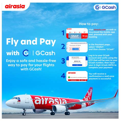 GCash payment option now available for AirAsia guests.